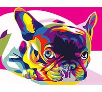 SanZez Diamond Painting,French Bulldog,5D Diamond Art Kits for Adults,Mosaic Crystal Craft Kits for Home Wall Decor 50x50cm