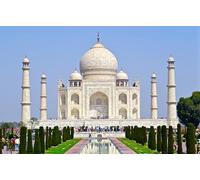 SanZez Diamond Painting,Taj Mahal India Agra,5D Diamond Art Kits for Adults,Mosaic Crystal Craft Kits for Home Wall Decor 50x60cm