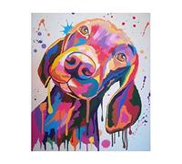 SanZez Diamond Painting,Weimaraner Dog,5D Diamond Art Kits for Adults,Mosaic Crystal Craft Kits for Home Wall Decor 50x60cm