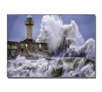 SanZez DIY 5D Diamond Painting Kit, Sea Waves Landscape, 50x60cm, Non-Foldable, Adults