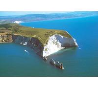 SanZez Isle of Wight DIY 5D Diamond Painting by Number Unique Kits Home Wall Decor Crystal Rhinestone Wall Decor 40x50cm