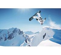 SanZez Snowboarding Extreme Sports DIY 5D Diamond Painting by Number Unique Kits Home Wall Decor Crystal Rhinestone Wall Decor Cross Stitch 40x40cm