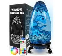 SANZHIGUO Dinosaur Lamp, LED Dinosaur Egg Night Light with Remote Control 13 Color Changing, Touch & Remote Control Decor for Home, Kids Room Christmas Birthday Gifts Idea