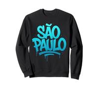 São Paulo Graffiti Urban City Design Sweatshirt