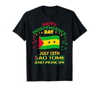 Sao Tome and Principe 50th Independence Day Santomean Pride T-Shirt