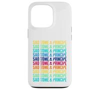 Sao Tome and Principe Colorful Case for iPhone 13 Pro