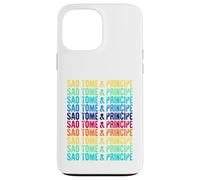 Sao Tome and Principe Colorful Case for iPhone 13 Pro Max
