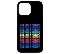 Sao Tome and Principe Colorful Case for iPhone 13 Pro Max