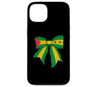 Sao Tome And Principe São Toméan Pride Flag Girl Coquette Case for iPhone 13