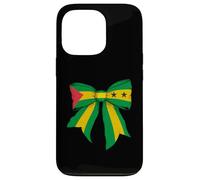 Sao Tome And Principe São Toméan Pride Flag Girl Coquette Case for iPhone 13 Pro