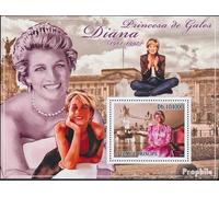 Sao TomE E PrincipE miniature sheet 752 (complete. issue) unmounted mint / never hinged ** MNH 2010 Princess of Wales Diana (Stamps for collectors) British royal family (Diana, Charles, Elisabeth ..)