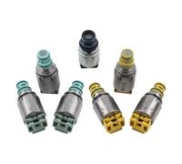 SAOKNCE 7Pcs 6-Speed Automatic Transmission Shift Solenoid Kit Compatible with Buick Lacrosse Chevrolet Cruze Equinox Captiva Sport Replace# 6T40E 6T40 6T45 6T50 6T30E 2048150A