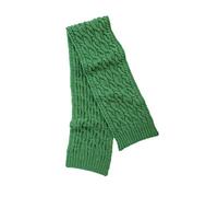SAOL - Men's - 100% Merino Wool - Cable Knit Scarf - Green - One size