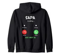 Sapa Is Calling And I Must Go Vietnam Traveling Zip Hoodie
