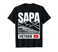 Sapa Vietnam Bold Type Travel Souvenir T-Shirt