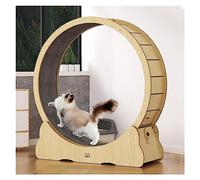 SAPDMBDBBSH Cat Exercise Wheel, Cat Treadmill Wheel, Cat Running Wheel For Cat Exercise, Small/Medium/Large Cats Spinning Wheel(110cm/43.3")