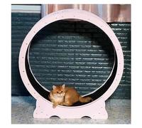 SAPDMBDBBSH Cat Treadmill Wheel,Cat Exercise Wheel, Cat Exercise Wheel Treadmill For Cats Weight Losing, Cat Running Wheel With Lock & Carpet Runway(70cm/27.5")