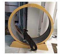 SAPDMBDBBSH Cat Treadmill Wheel,Cat Exercise Wheel, Cat Treadmill Exercise Running Wheel, Anti-Pinch Kitten Spinning Wheel, Cat Toys/Cat Furniture(100cm/39.4")