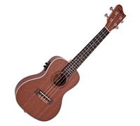 Sapele Concert Electro-Ukulele by Gear4music