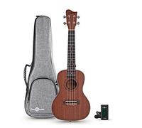 Sapele Concert Electro-Ukulele Pack by Gear4music