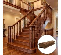Sapele Handrail Queen 3.0M - 41mm Groove For Spindles Uk Manufactured Traditional Products Ltd