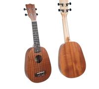Sapele Pineapple Ukulele Matte Ukuleles Ukes Soprano/Uku Concert/Uke Tenor 4 Strings Mini Guitar(26)