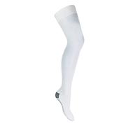 Saphena - Unisex Class 1 Graduated Compression Medical After Surgery Thigh High Non Slip Anti Embolism Stockings with Grips (Standard, Green (THG))
