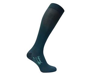 Saphena - Unisex Graduated Compression Class 1 Medical After Surgery Below Knee Anti Embolism Stockings Socks (Plus, White (BK))
