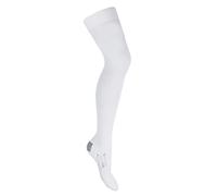Saphena - Unisex Medical Grade Class 1 Graduated Compression After Surgery Thigh High Anti Embolism Stockings Socks (X-Large, White (TH))