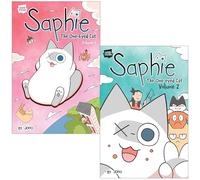 Saphie the One-eyed Cat Volume 1-2 Books Collection Set By Joho