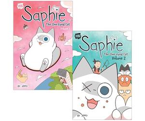 Saphie the One-eyed Cat Volume 1-2 Books Collection Set By Joho