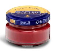 Saphir Creme Surfine Cream shoe polish 50ml (12) DARK RED