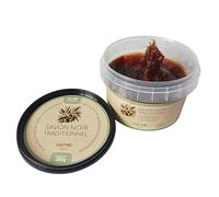 Saphir D'Orient Traditional Black Soap, Luxury Bath and Body Care, Gold Design