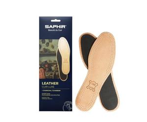 Saphir Unisex Adult Leather On Charcoal Insoles Coal (44), Neutral, EU