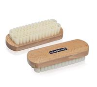 SAPHIR Wooden Crepe Brush, Rubber Suede Beech Wood, Beige, 1 Unité (Lot de 1)