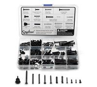 SAPHUE 201-Piece Guitar Screw Set, Telecaster Screws, Bulletboard Screws for Mudguard, Tele/Strat/Sq, Tuner, Machine Head, Neck Plate