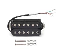 SAPHUE Alnico 2 Electric Guitar Neck Pickup N-50 7-8K Humbucker Alnico II Pickup Double Coil Pickup Guitar parts (Black 1)