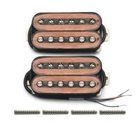 SAPHUE Alnico 2 Electric Guitar Pickup N-50 7-8K/B-52 8-9K Humbucker Alnico II Pickup Double Coil Pickup Guitar parts (Transparent)
