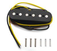 SAPHUE Alnico 5 TL Bridge Pickup Fiber Bobbin TL Bridge Pickup Black Guitar Parts