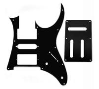 SAPHUE Multicolor IB 7V Guitar Pickupguard 3 Ply 10 Holes HSH Anti-Scratch Plate for Electric Guitar
