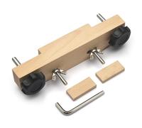 SAPHUE Solid Maple Guitar Bridge Clamp, Entry Level Bridge Clamp Acoustic Luthier Tools with Cork Gasket & L-Wrench, Wooden Guitar Bridge Clamp for Classical/Acoustic Guitar Accessory Luthier Tools