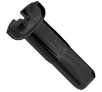 Sapim 14G Polyax Brass Spoke Nipples, Black, 12mm, Pack of 100
