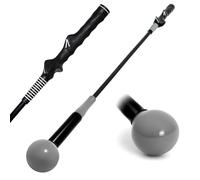 SAPLIZE Golf Swing Trainer for Tempo & Rhythm Training, Secure Non-Slip Grip with Firm Weighted Head, Flexible Shaft for Instant Feedback, Indoor & Outdoor Practice for Right-Handed Golfers