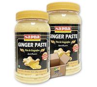 Sapna | Ginger & Garlic Paste, Garlic Paste, Ginger Paste, 2x1Kg | For Curries, Marinades, Stir-Fries Grocery King (Sapna Ginger Paste 2x1Kg)