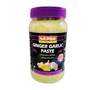 Sapna Ginger & Garlic Paste I Essential Cooking Ingredient in Many Indian curries and Tandoori Dishes I Base for Chicken and Meat Dishes- 1KG