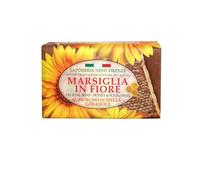 Saponeria Nesti Firenze:"Marsiglia in Fiore" Natural Soap, honey and sunflower Scent 4.4 Ounces (125gr) Packages (Pack of 2) [ Italian Import ]