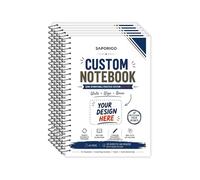 SAPORIGO Institutional Pack of 40 - Both Sides Blank Rewritable Notebook - A4 Size - Eco-Friendly Practice System for Students & Coaching Centers