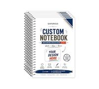 SAPORIGO Mega Institutional Bundle (Pack of 50) - Both Sides Blank Rewritable Notebook - A4 Size - High-Volume Practice System for Schools & Coaching Institutes