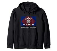 Sappers Magnificent Bastards / Royal Engineers Regiment Mens Zip Hoodie