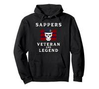 Sappers Veteran and Legend. Royal Engineers Regiment Pullover Hoodie